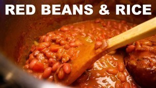 'Red beans and rice | Southern U.S. style'