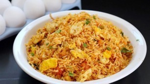 'Egg Fried Rice | ఇలా ఎగ్ కారం రైస్ చేస్తే చిటికెలో అయిపోతుంది