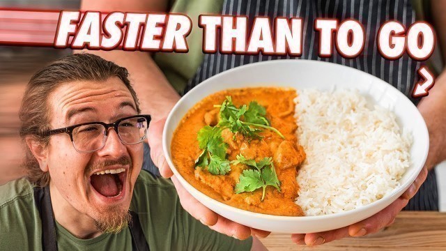 'Making Butter Chicken Faster Than A Restaurant | But Faster'