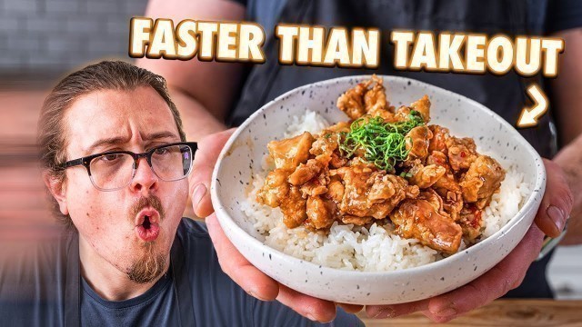 'Making Orange Chicken Faster Than A Restaurant | But Faster'