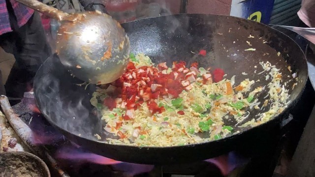 'Chicken Fried Rice|| Indian Fast Food Style || Cost 90 INR'