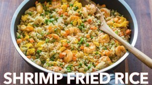 'Easy Seafood Dinner - Shrimp Fried Rice Recipe'