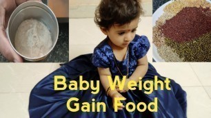 'Baby Weight Gain Food| MultiGrain Cereal For Babies#Health Mix Powder#Home Made Baby Food#Lunch#HLNT'