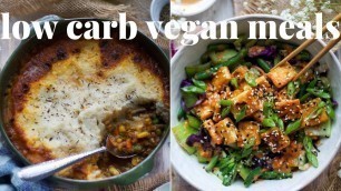 'LOW CARB VEGAN RECIPES [EASY AND HEALTHY VEGAN MEALS] | PLANTIFULLY BASED'