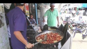 'Amazing Chicken Fried Rice with Fresh Vegetables for 30 people - Indian street food'