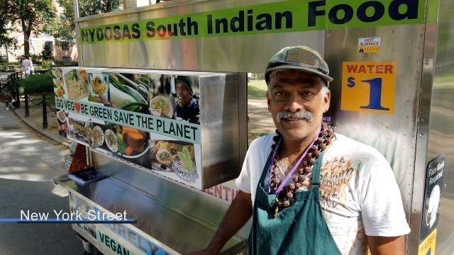 'The Dosa Man Thiru Kumar, Street Food New York City, August 12 2022'