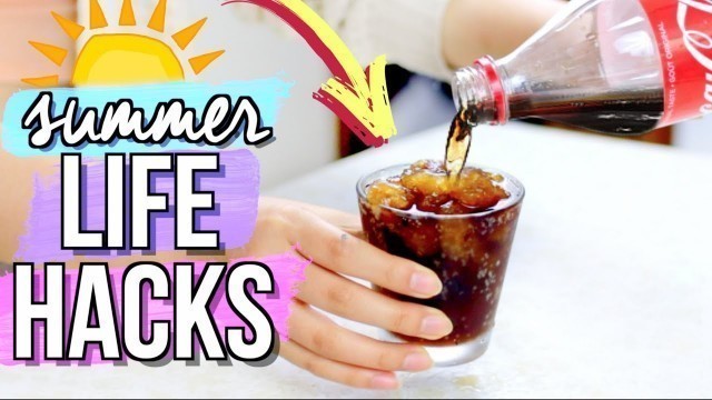 'Cool DIY Life Hacks for Summer | JENerationDIY'