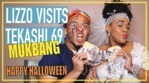 'Lizzo Visits Tekashi 69| Jail Food Mukbang| Halloween'