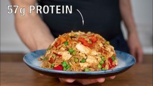 'High Protein Fried Rice Made In 20 Minutes'