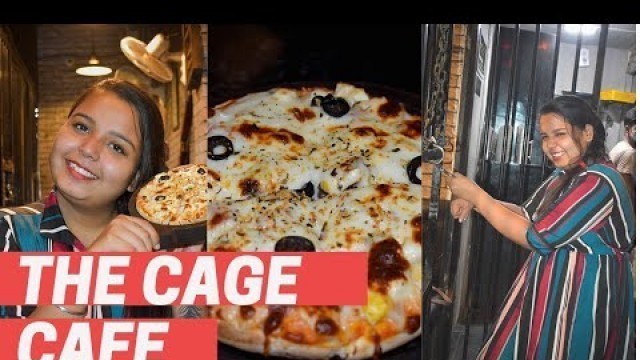 'Jail Theme Restaurant | THE CAGE CAFE | krishna nagar | delhi food vlog | RATING FOOD |'