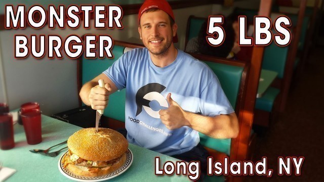 'The Monster Burger Challenge – New York Food Challenges'