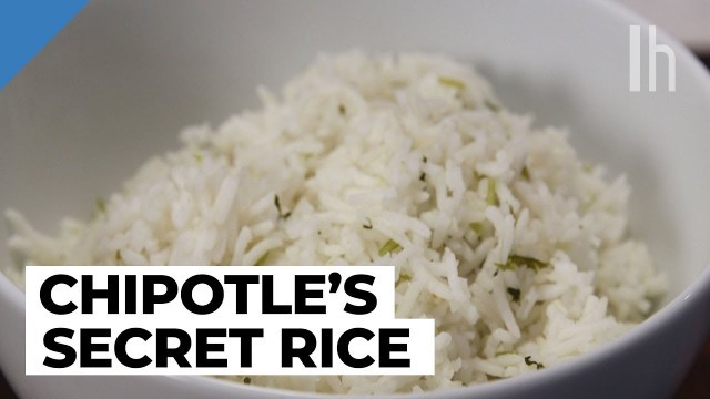 'How to Make Chipotle\'s Secret Cilantro Rice at Home | Fast Food Dupes with Claire'