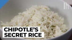 'How to Make Chipotle\'s Secret Cilantro Rice at Home | Fast Food Dupes with Claire'