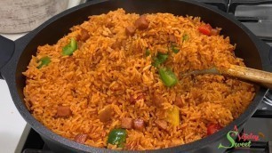 'THIS IS THE EASIEST JOLLOF RICE + Tips To Make The Perfect Jollof RICE Every Time SOOO DELICIOUS 