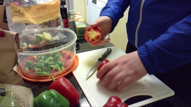 'Food Hacks Frozen Onions and Peppers'