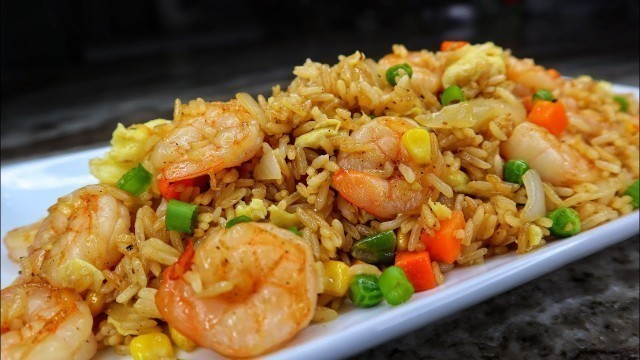 'How to Make Shrimp Fried Rice EASY| Chinese Fried Rice Recipe| Better Than Take Out'