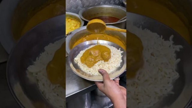 'Chaap Chawal || Desi Combo || Dhaba Foods, CP, Delhi'