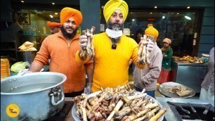 'Huge Making of Kharode/Mutton Paya Gravy In Amritsar Rs. 400/- Only l Amritsar Street Food'