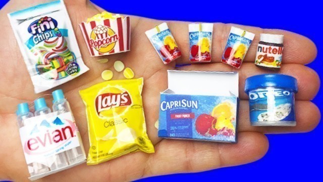 '16 DIY MINIATURE FOOD REALISTIC HACKS AND CRAFTS !!!'