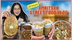 'Best Street Food India 2023: Delhi Girl Trying Amritsari Food | Food Vlog India'