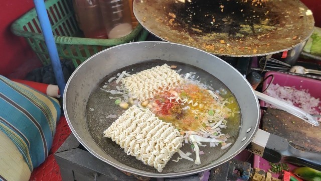 'BHURJI MAGGI | TASTY & SPICY | INDIAN STREET FOOD | @ RS. 100/-'