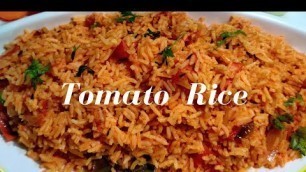 'Tomato Rice | Simple and Spicy Tomato Fried Rice | Tomato Pulao | Quick and Tasty Tomato biryani'