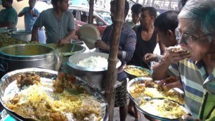 'World Record Cheap Food | Rice with 8 Types of Veg Curry 27 rs Only | Kolkata Street Food'