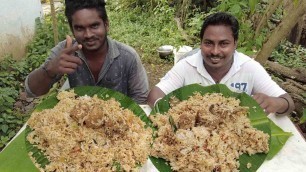 'Chicken Biryani Eating Challenge..Srikanth\'s Telugu Village Food Competition 2020..Hemanth vs Samba'