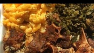 'Home Cooked Soul Food Dinner | Collard Greens, Steak, and Cornbread'