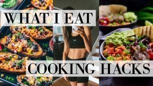 'WHAT MY FAMILY EATS (& me!) | OIL-FREE COOKING HACKS | VEGAN MEXICAN  FOOD|'