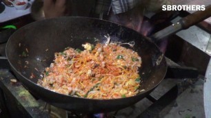 'Egg Triple Schezwan | Triple Fried Rice | Chinese Food | Mumbai Street Food | Sbrother Food'