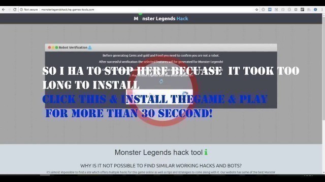 'How to hack monster legend without virus 2018- Gold, Food, & Gem/ Top epic'