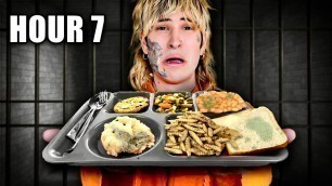 'Eating Prisoner Food ONLY For 24 Hours'