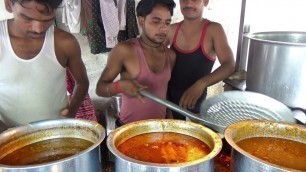 'Veg Thali 35 rs | Dal Chawal (Rice) | 10 Puri Sabji @ 25 rs | Guptaji Bhojnalaya | Breakfast 2 Lunch'