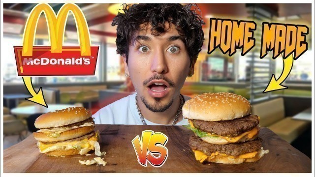 'I Followed McDonald\'s Recipes AT HOME... (Taste Test)'