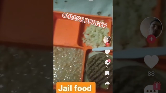 'Jail Food cheeseburger'