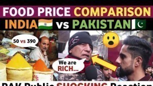 'FOOD PRICE COMPARISON INDIA VS PAKISTAN ON REPUBLIC DAY OF INDIA | PAK REACTION ON INDIA | REAL TV'