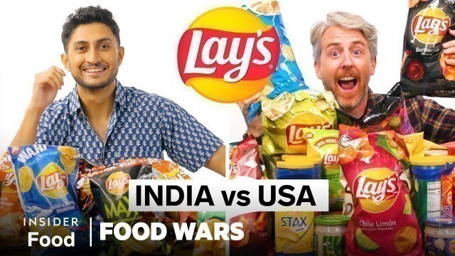 'US vs India Lay’s | Food Wars | Insider Food'