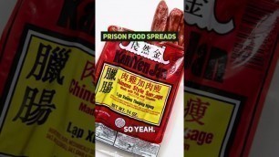 'Prison Food Spreads 