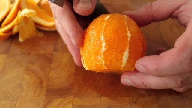 'Food Wishes Recipes - How to Make Orange Supremes - Technique for Orange Supremes'