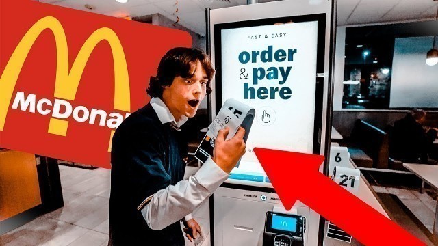 'HOW TO GET FREE FOOD AT MCDONALDS USING SELF SERVICE  *Life Hack*'