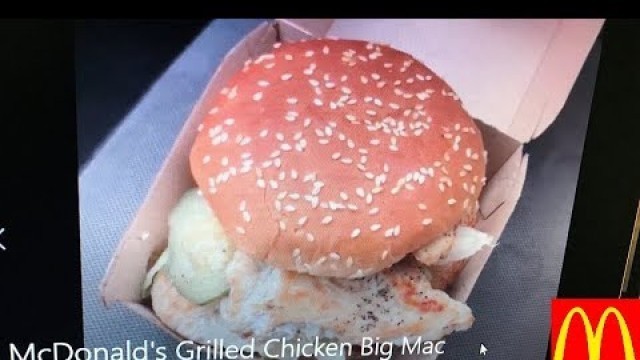 'McDonald\'s Big Mac Chicken Grilled hack'