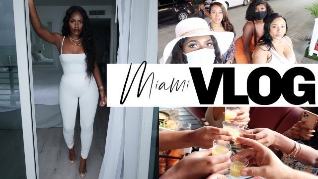 'MIAMI VLOG : PARTYING/HAVING FUN + FOOD + DANCING + TROPICAL STORM | iDESIGN8'