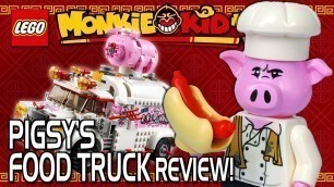 'LEGO Monkie Kid - Pigsy\'s Food Truck Review! 80009'