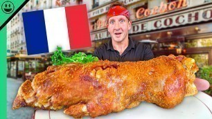 'Eating Bizarre French Food in Paris for 24 Hours!! Exotic Meats of Europe!!'