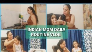 'INDIAN MOM DAILY ROUTINE WITH KID| MY AFTERNOON TO EVENING ROUTIEN,LUNCH, KIDS STUDY, EVENING SNACK'