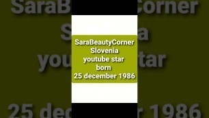 'how old is SaraBeautyCorner'