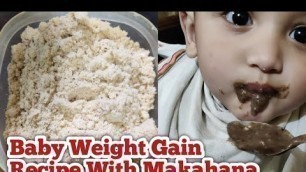 'Baby Weight Gain Food For 6 To 12 Month ll Baby Weight Gain Recipe For 1Year ll @namishkiduniya'