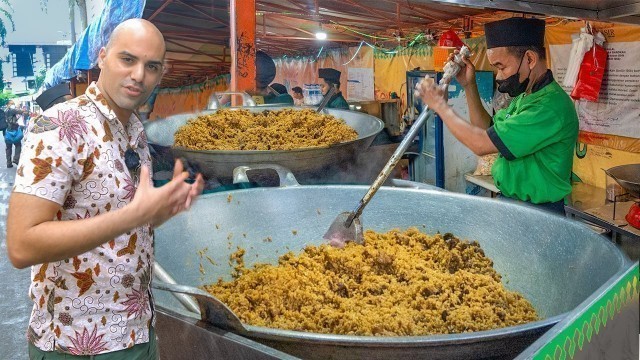 'INSANE Indonesian street food - KING OF NASI GORENG - Indonesian street food in Jakarta, Indonesia'