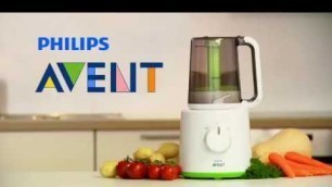 'Philips Avent Steamer & Blender 2 in 1 Healthy Baby Food Maker'